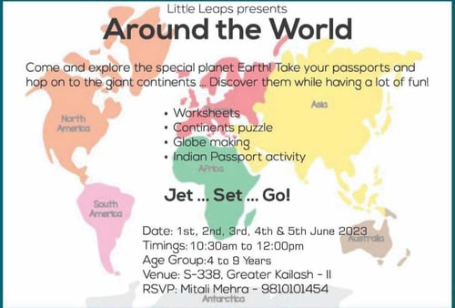 Little Leaps-Jet Set Go Around The World