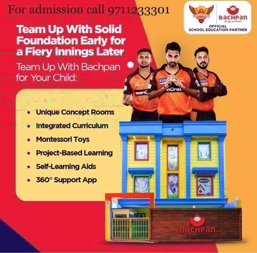 Bachpan Play School-Fiery Innings Later (Admission Open)