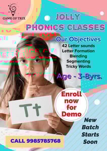Game Of Trix-Jolly Phonics Classes