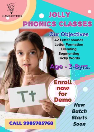 Game Of Trix-Jolly Phonics Classes