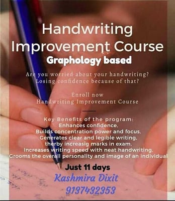 Kashmira Dixit-Handwriting Improvement Course 