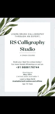 RS Calligraphy Studio-Learn Brush Calligraphy