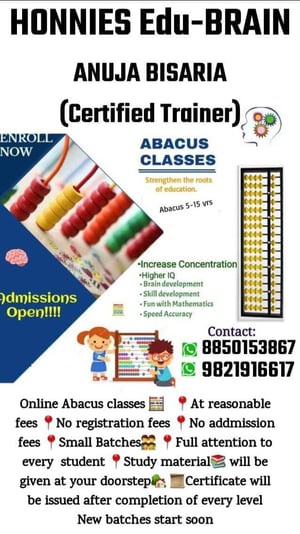 Honnies Edu Brain-Abacus Classes