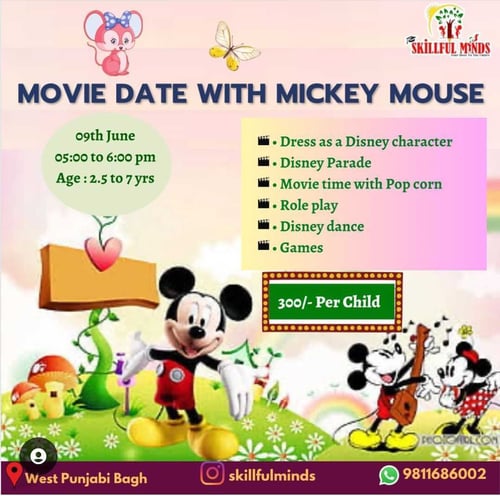 Skillful minds-Movie day with Micky House