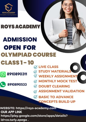 Roys Academy-OLYMPIAD Course