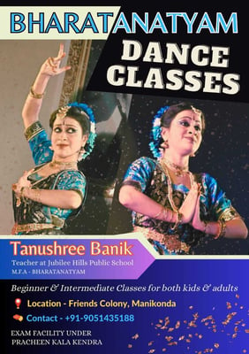 Jubilee Hills Public School-Bharatanatyam Dance Classes