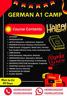 German A1 Camp-Course Contests