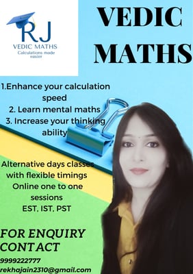 Rekha Jain-Vedic Maths
