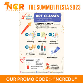 NCR Educator N Miracle Minds School-Art Classes