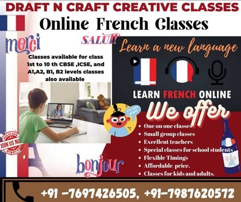 DRAFT N CRAFT-Online French Classes