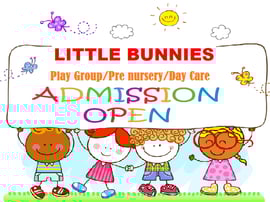 Little Bunnies-Admission Open