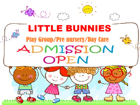 Little Bunnies-Admission Open