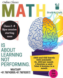 DRAFT N CRAFT-Online Maths Classes