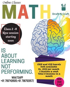DRAFT N CRAFT-Online Maths Classes