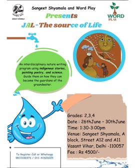 Sangeet Shyamala-Jal The Source Of Life