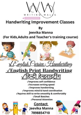 Writing WALLS-Handwriting Improvement Classes