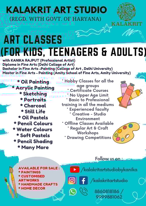 Kalakrit Art Studio-Art Classes