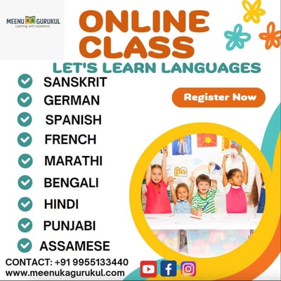 Meenu Ka Gurukul-Lets Learn Language Online Class