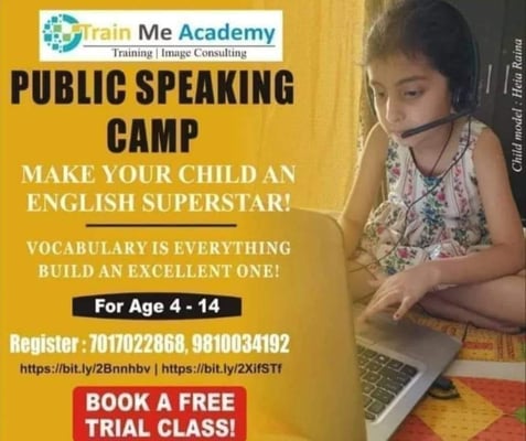 Train Me Academy-Public Speaking Camp