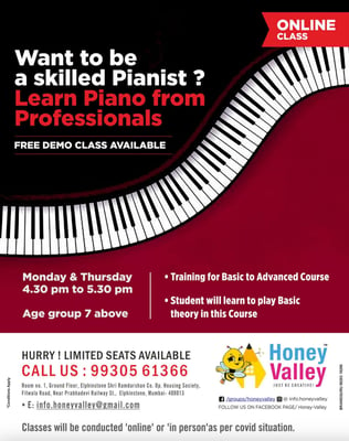 Honey Valley-Piano Classes