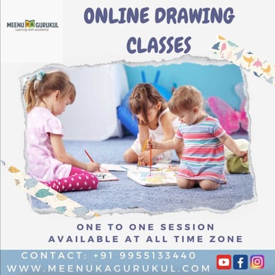  Meenu Ka Gurukul-Online Drawing Classes