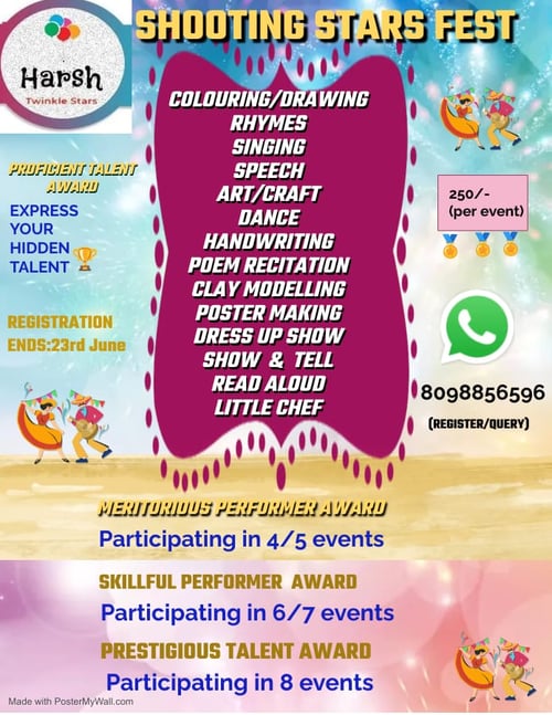 Harsh Twinkle Stars-Shooting Stars Fest