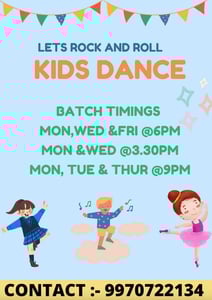 Art Class By Shweta-KIds Dance Lets Rock And Roll