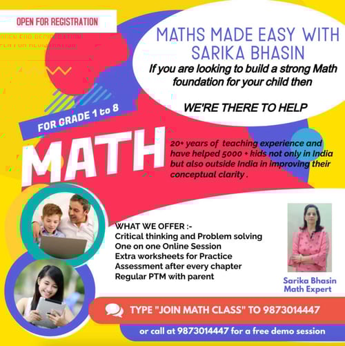 Sarika Bhasin-Maths Classes