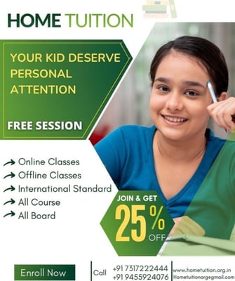 Home Tuition-Free Session