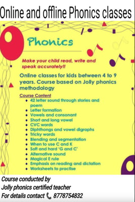 Phonics Classes-Phonics