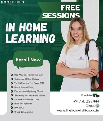 Home Tuition-Free Session In Home Learning