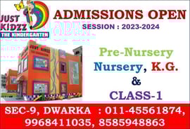 Just Kidzz-Admissions Open