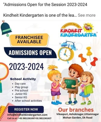 Kindheit Kindergarten-Admissions Open