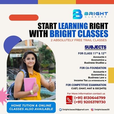 Bright Class-Classes 11th & 12th