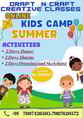 DRAFT N CRAFT-Kids Summer Camp