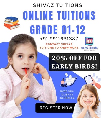 Shivaz Tuitions-Online Tuitions