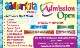 Aadharshila Vatika-Admission open