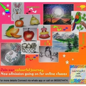 Learning Art with Ishita-Online Art Classes