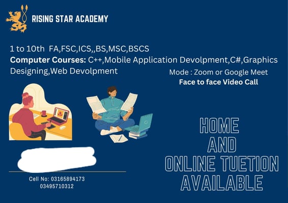 Rising Star Academy-Online Tuition