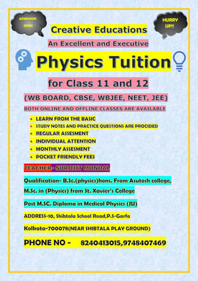 Creative Educations-Physics Tuition