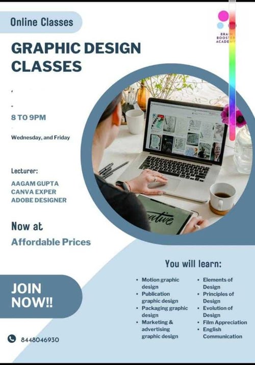 Brain Booster Academy-Graphics Design Classes