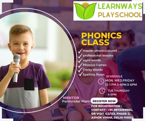 Learnways Playschool-Phonics Class