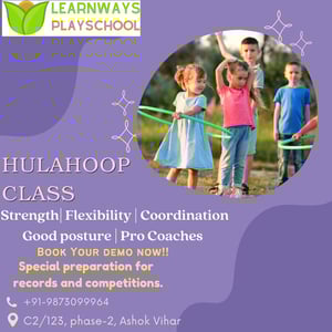 Learnways Playschool-Hulahoop Class