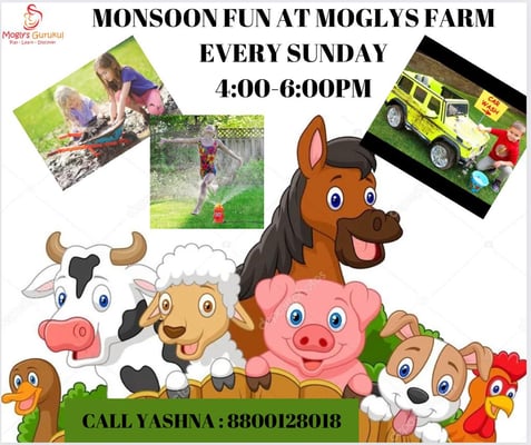 Moglys Gurukul-Monsoon Fun