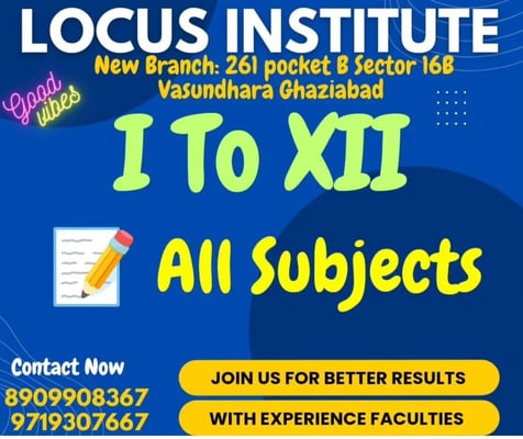 Locus Institute-All Subjects Tuitions