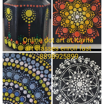 Kavita Art Classes-Dot Art