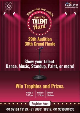 Pacific D21 Mall-Dwarka Talent Hunt