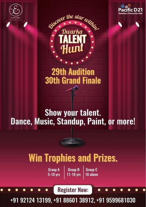 Pacific D21 Mall-Dwarka Talent Hunt