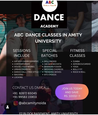 Amity University-Dance Academy