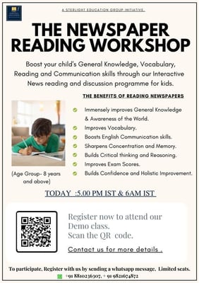 Sterlight Education-The Newspaper Reading Workshop
